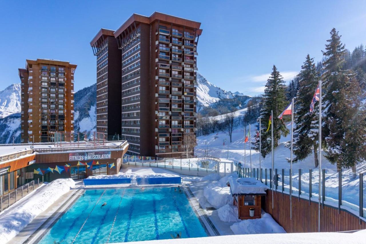 Appartement Avec Balcon Au Pied Des Pistes De Ski Villarembert المظهر الخارجي الصورة